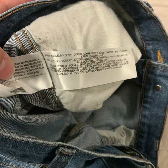 Ariat M4 Jeans Mens 43x31 Medium Wash Releaxed Boot Straight Fit (Tag:41x32) - Picture 4 of 12